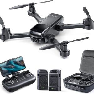 Ruko U11S Drones with Camera for Adults 4k, Built-in Remote ID, 120° FOV, GPS Auto Return, 40 Min Flight, 5G Live Transmission, Foldable Mini FPV Quadcopter for Beginners with Follow Me, Circle Fly